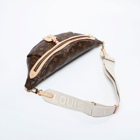 LOUIS VUITTON Monogram High Rise Waist bag Brown WS21063