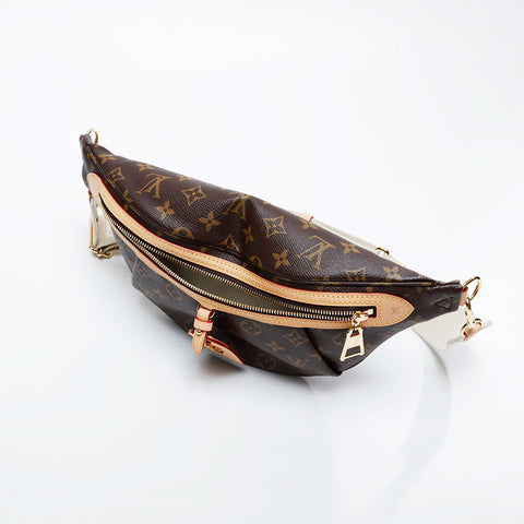 LOUIS VUITTON Monogram High Rise Waist bag Brown WS21063