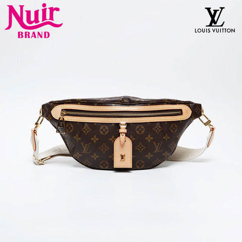 LOUIS VUITTON Monogram High Rise Waist bag Brown WS21063