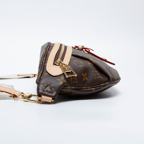 LOUIS VUITTON Monogram High Rise Waist bag Brown WS21063