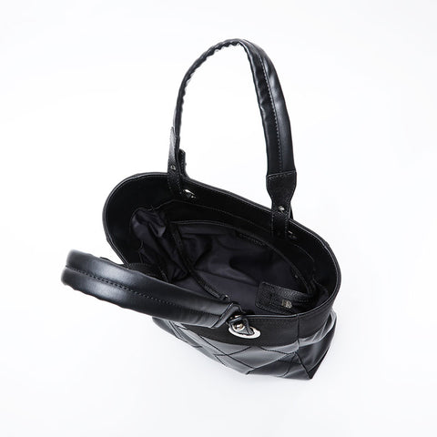 CHANEL No.12 2008-2009 巴黎比亚里茨 PVC 手提包 黑色 WS21064