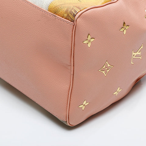 LOUIS VUITTON Fragonard Speedy 30 Handbag pink WS21065