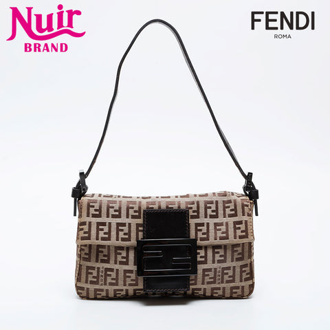 FENDI Mini Mamma Bucket Zucchino Handbag beige WS21066