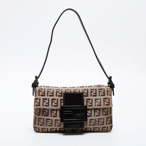 FENDI Mini Mamma Bucket Zucchino Handbag beige WS21066