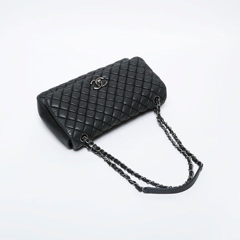シャネル CHANEL バブル マテラッセ チェーン フラップ 17番台 2012-2013 ショルダーバッグ グレー WS21073