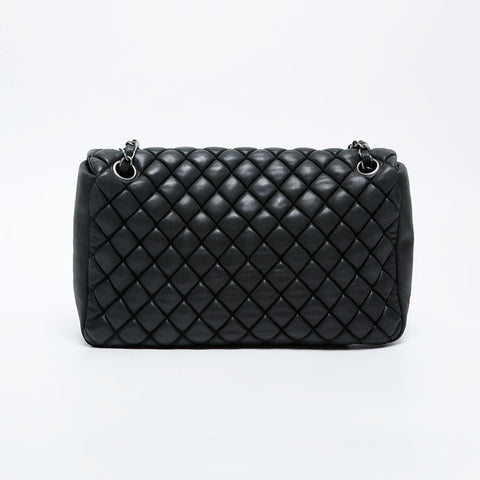 シャネル CHANEL バブル マテラッセ チェーン フラップ 17番台 2012-2013 ショルダーバッグ グレー WS21073