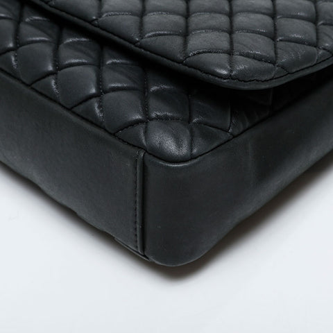シャネル CHANEL バブル マテラッセ チェーン フラップ 17番台 2012-2013 ショルダーバッグ グレー WS21073
