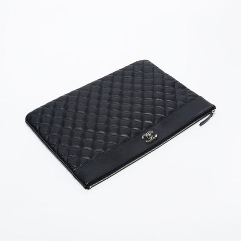 CHANEL Matelasse 23 series 2016-2017 Clutch bag black WS21074