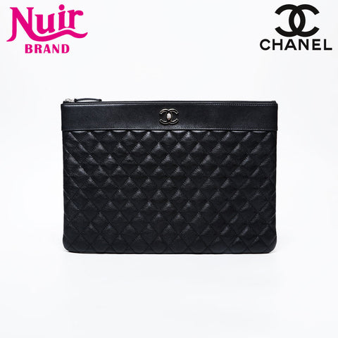 CHANEL Matelasse 23 series 2016-2017 Clutch bag black WS21074
