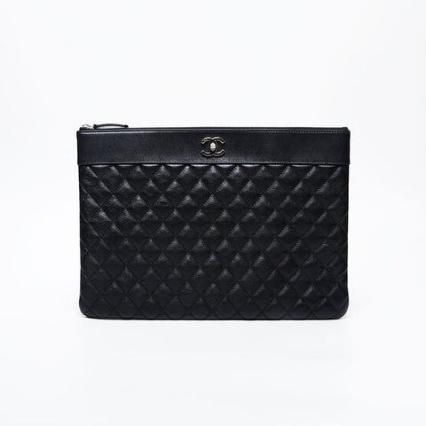 CHANEL Matelasse 23 series 2016-2017 Clutch bag black WS21074