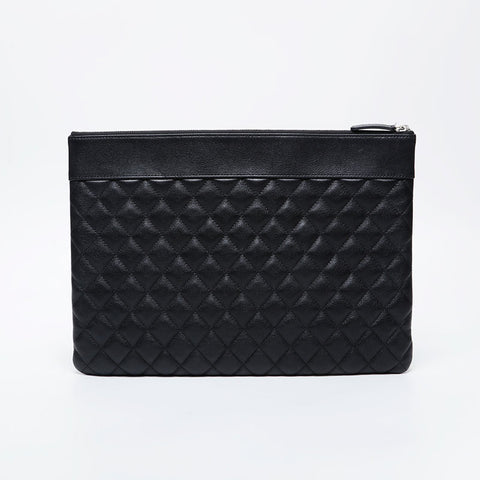 CHANEL Matelasse 23 series 2016-2017 Clutch bag black WS21074