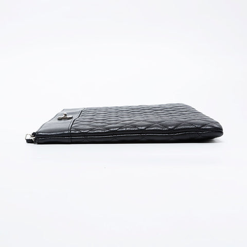 CHANEL Matelasse 23 series 2016-2017 Clutch bag black WS21074
