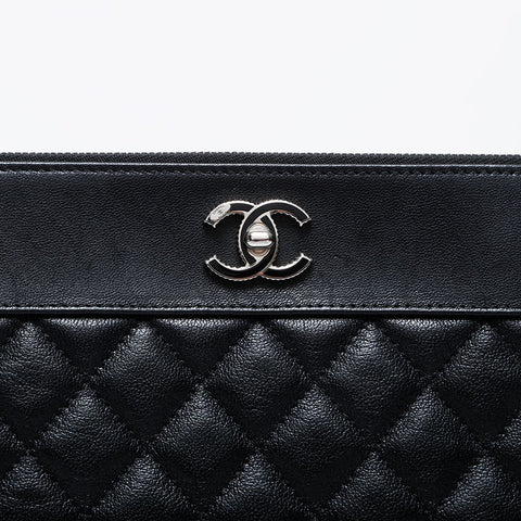 CHANEL Matelasse 23 series 2016-2017 Clutch bag black WS21074