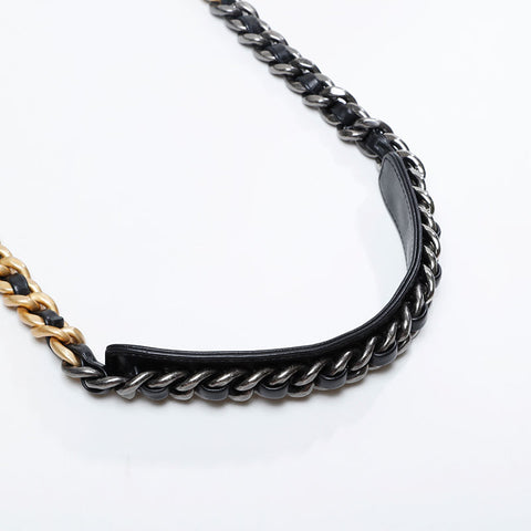 CHANEL CHANEL 19 Chain Matelasse Shoulder Bag black WS21090