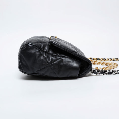 CHANEL CHANEL 19 Chain Matelasse Shoulder Bag black WS21090