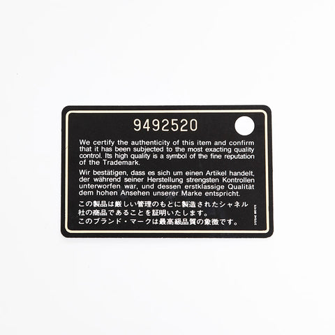 CHANEL No. 9 Caviar Skin Deca Matelasse 11.8" 2004-2005 Shoulder Bag black WS21091