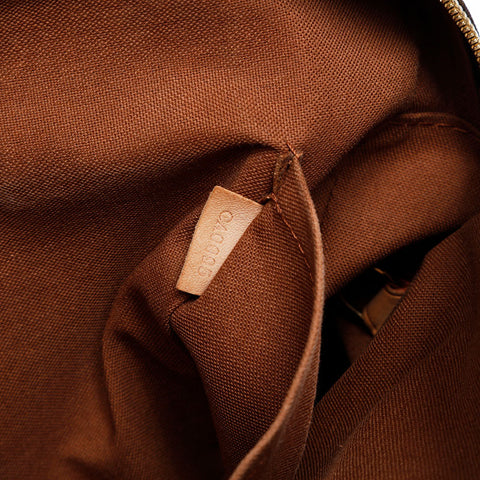 LOUIS VUITTON 2005 Monogram Sac Bosphore Shoulder Bag Brown WS21096