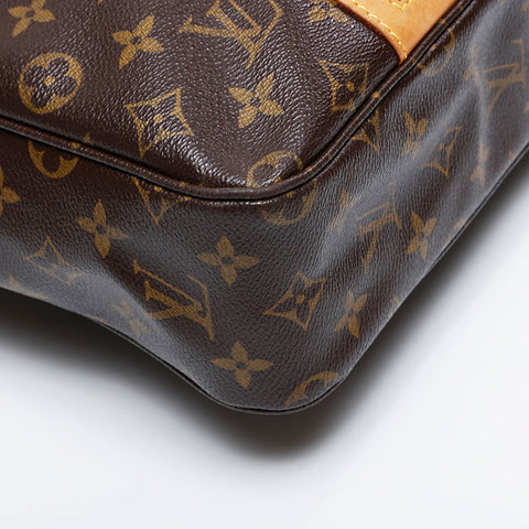 LOUIS VUITTON 2005 Monogram Sac Bosphore Shoulder Bag Brown WS21096