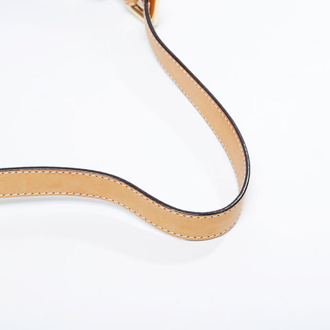 CELINE PVC Macadam Hobo Shoulder Bag Brown WS21098