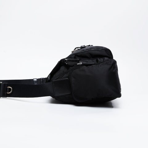 PRADA Nylon Shoulder Bag black WS21100