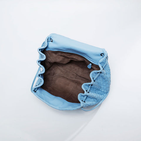 BOTTEGAVENETA INTRECCIATO Shoulder Bag blue WS21109