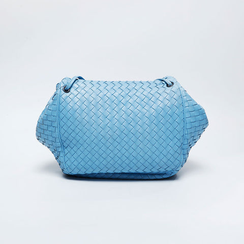 BOTTEGAVENETA INTRECCIATO Shoulder Bag blue WS21109