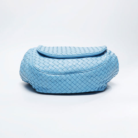 BOTTEGAVENETA INTRECCIATO Shoulder Bag blue WS21109