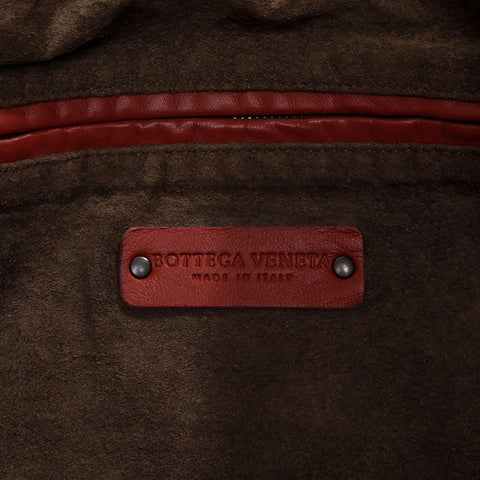 BOTTEGAVENETA INTRECCIATO Shoulder Bag Brown WS21110