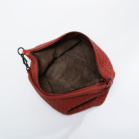 BOTTEGAVENETA INTRECCIATO Shoulder Bag Brown WS21110