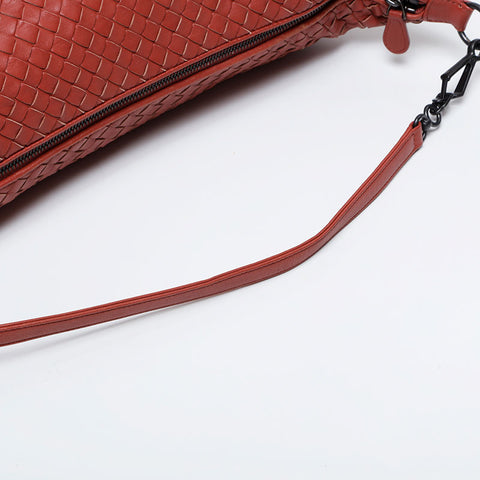 BOTTEGAVENETA INTRECCIATO Shoulder Bag Brown WS21110