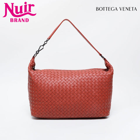 BOTTEGAVENETA INTRECCIATO Shoulder Bag Brown WS21110