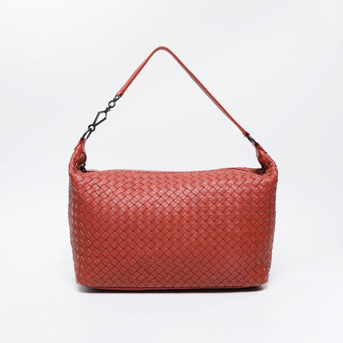 BOTTEGAVENETA INTRECCIATO Shoulder Bag Brown WS21110