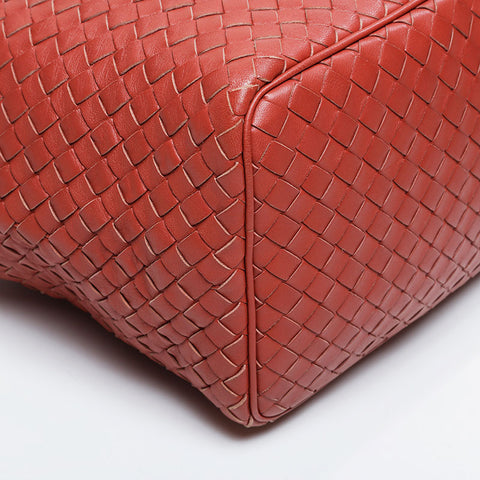 BOTTEGAVENETA INTRECCIATO Shoulder Bag Brown WS21110