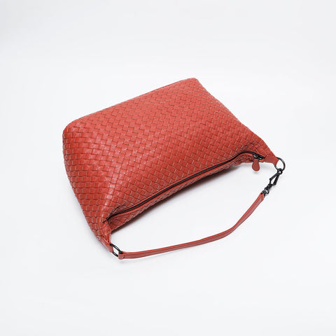 BOTTEGAVENETA INTRECCIATO Shoulder Bag Brown WS21110