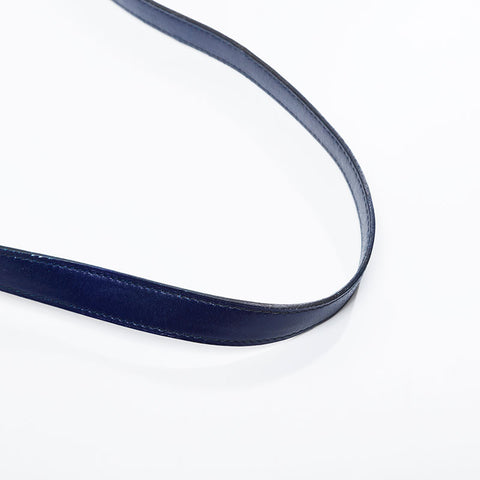 HERMES Constance 23 Leather 1970-1990s Shoulder Bag blue WS21114