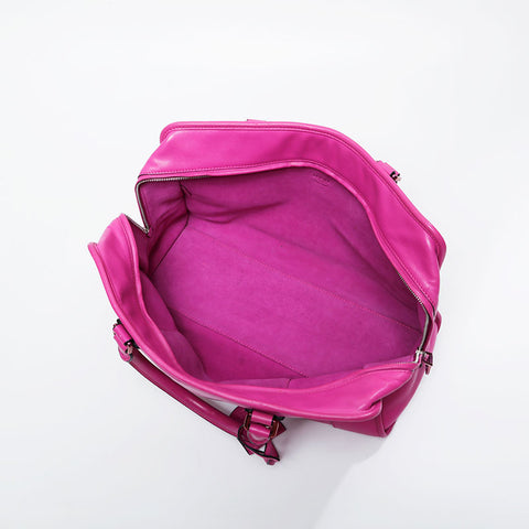 LOEWE Amazona 36 Leather Handbag purple WS21118