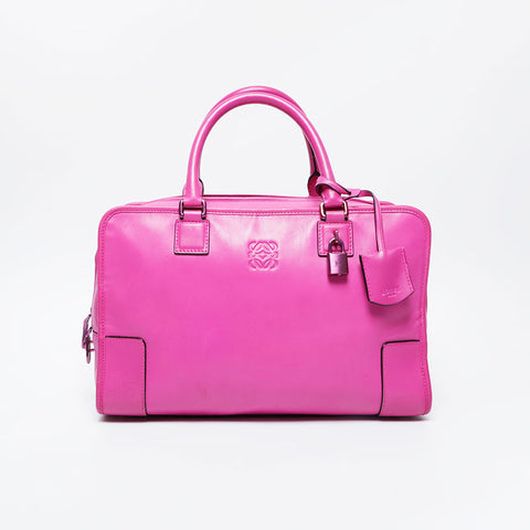 LOEWE Amazona 36 Leather Handbag purple WS21118