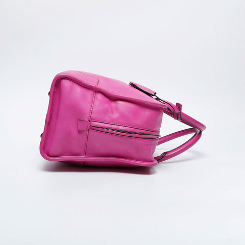 LOEWE Amazona 36 Leather Handbag purple WS21118