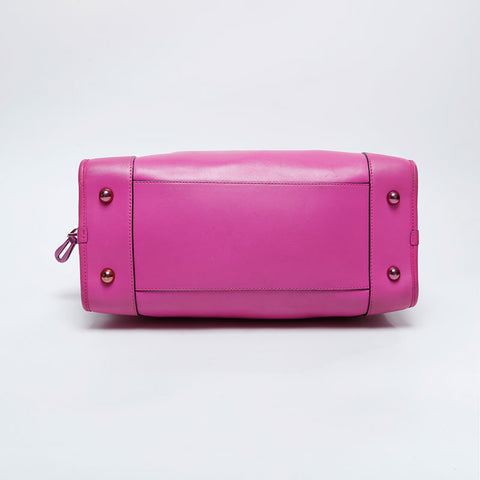 LOEWE Amazona 36 Leather Handbag purple WS21118