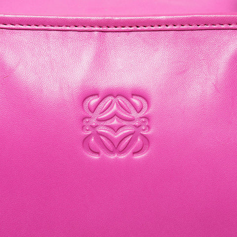 LOEWE Amazona 36 Leather Handbag purple WS21118