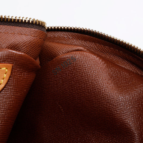 LOUIS VUITTON 2005 Monogram Blower Shoulder Bag Brown WS21122