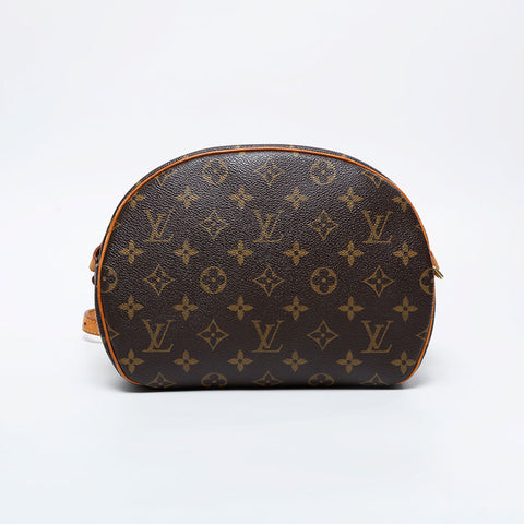 LOUIS VUITTON 2005 Monogram Blower Shoulder Bag Brown WS21122