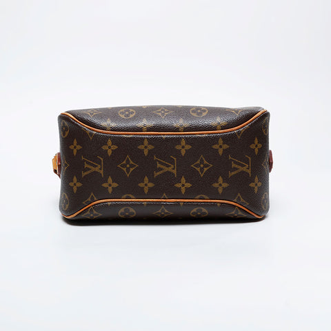 LOUIS VUITTON 2005 Monogram Blower Shoulder Bag Brown WS21122