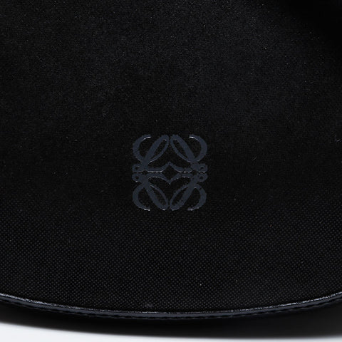 LOEWE Leather Round Handbag black WS21130