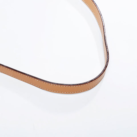 CELINE Macadam PVC Handbag Brown WS21132