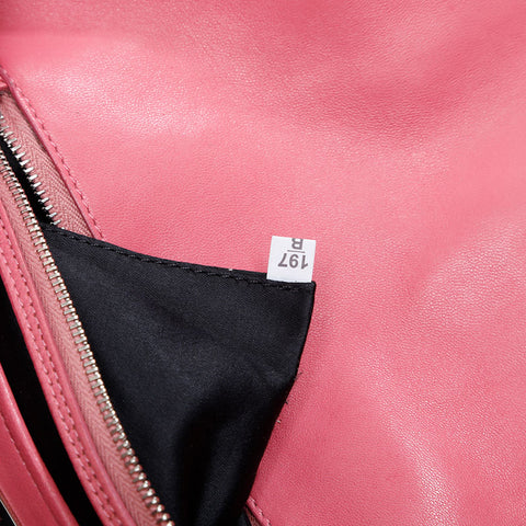 Miu Miu Large Matelassé Crystal Shoulder Bag pink WS21133