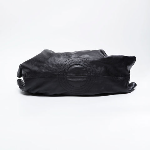 LOEWE Nappa Aire Leather Anagram Shoulder Bag black WS21134
