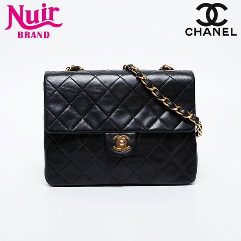 CHANEL No. 2 1991-1994 Mini Matelasse Lambskin 7.9