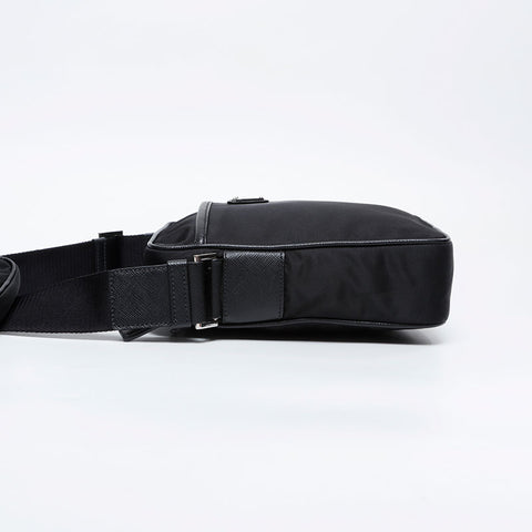 PRADA Nylon Shoulder Bag black WS21148