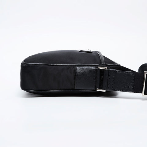 PRADA Nylon Shoulder Bag black WS21148